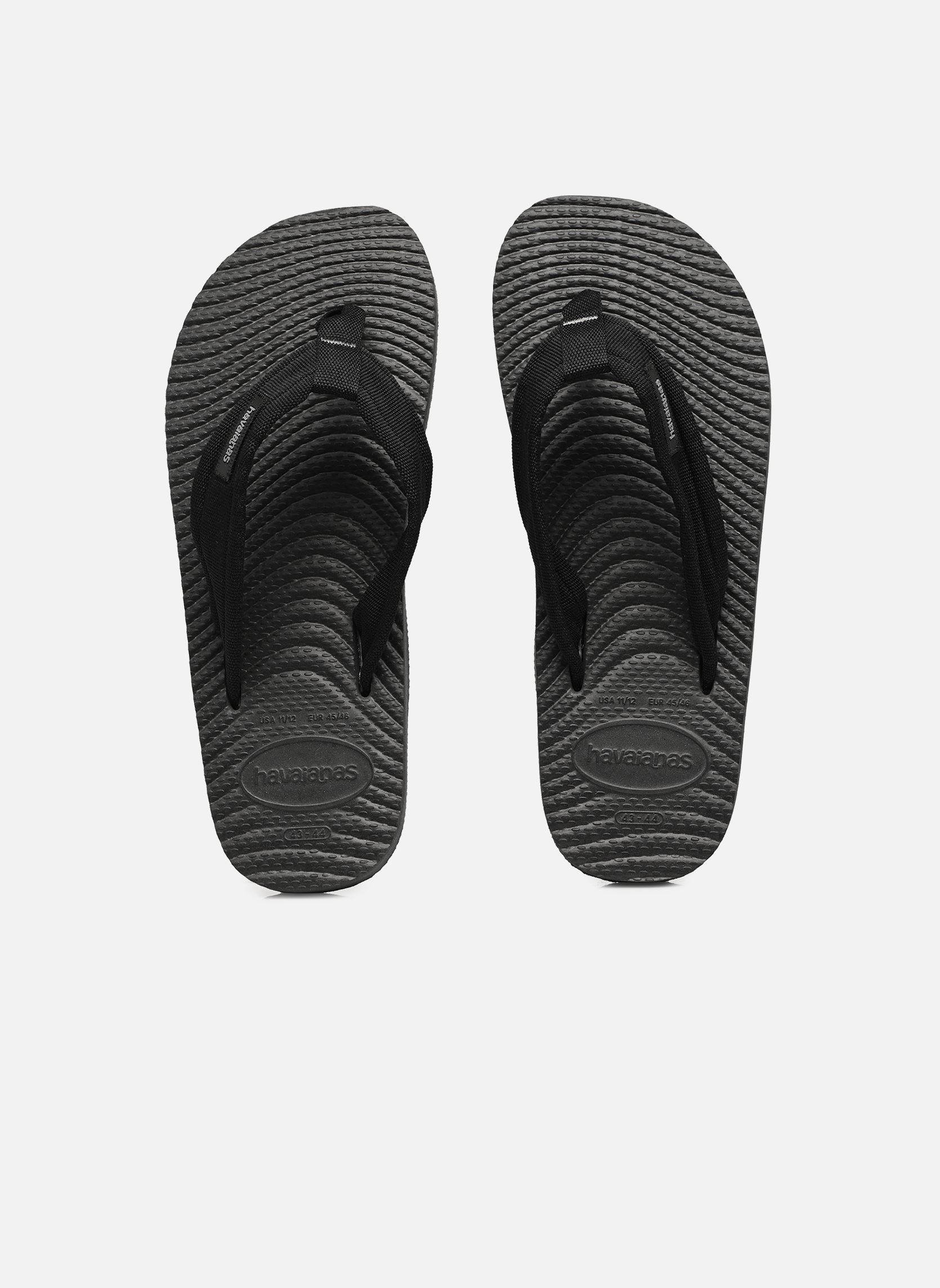 Slippers Surfer Coast heren zwart Havaianas Slippers Surfer Coast heren zwart NEW GRAPHITE/BLACK