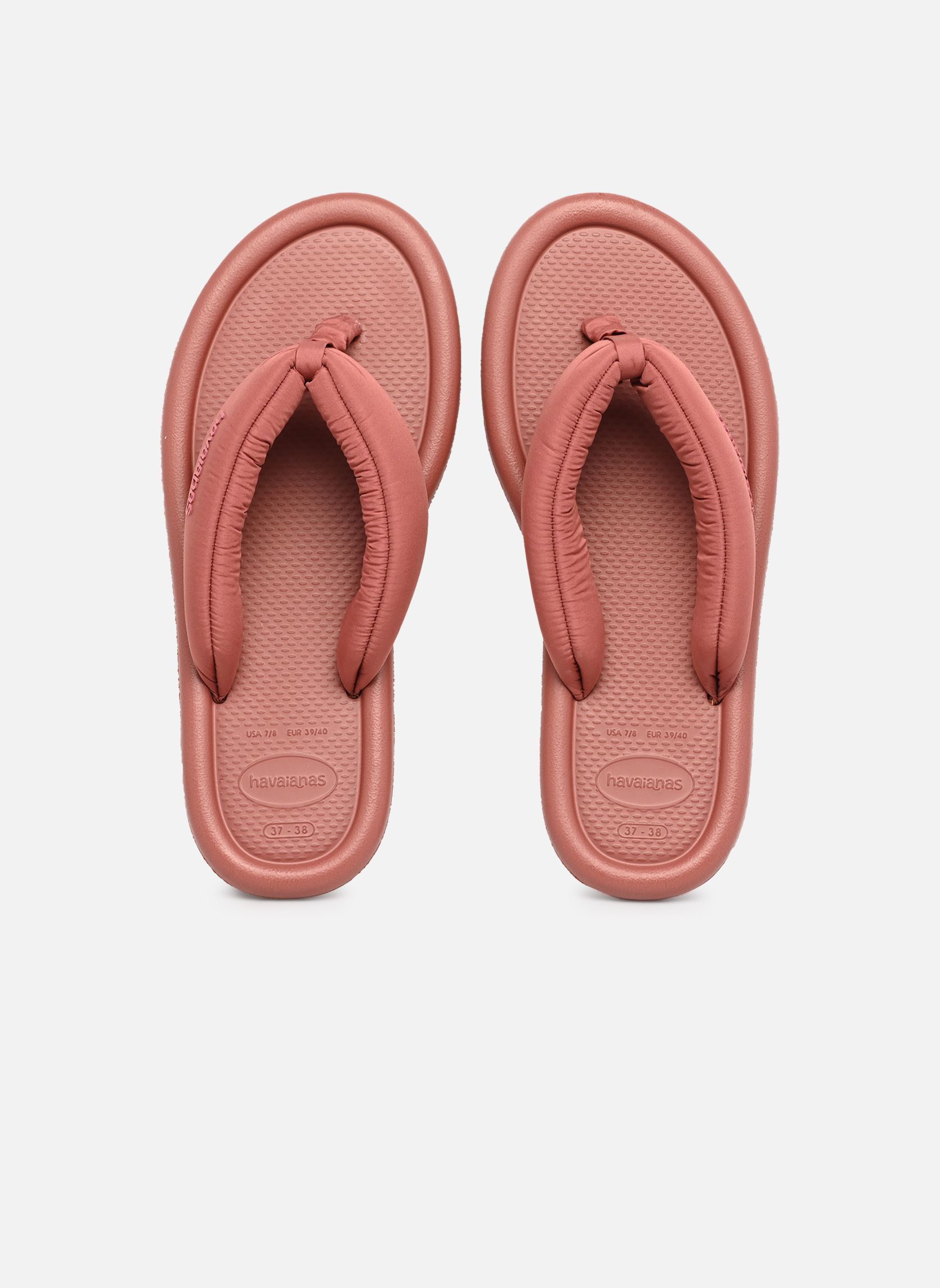 Tongs Maxi Puffed Up femme rose Havaianas Tongs Maxi Puffed Up femme rose BURNT BLUSH