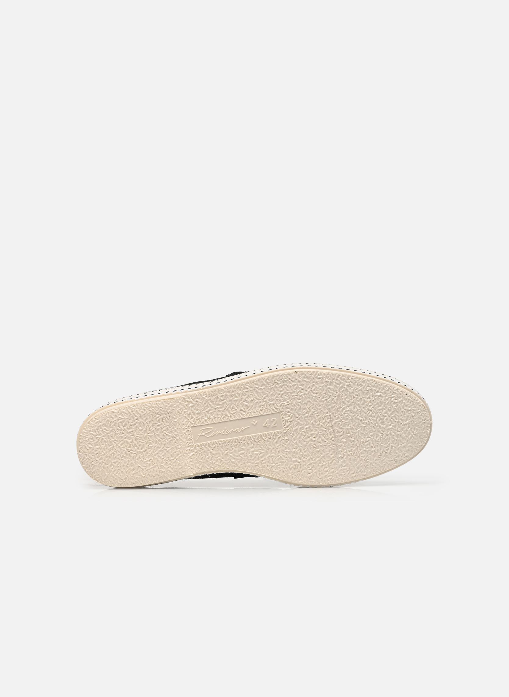 Espadrilles Mocassin heren zwart Rivieras Espadrilles Mocassin heren zwart Noir