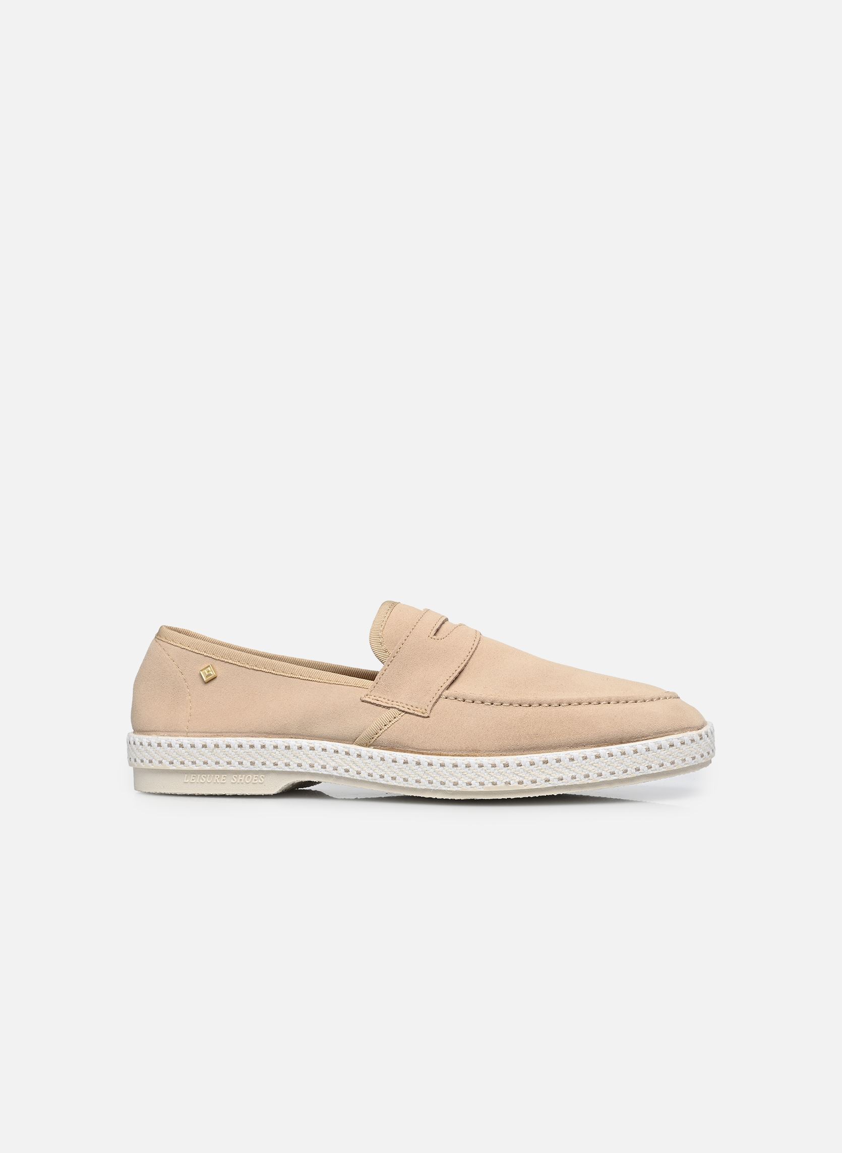 Espadrilles Mocassin heren beige Rivieras Espadrilles Mocassin heren beige Light