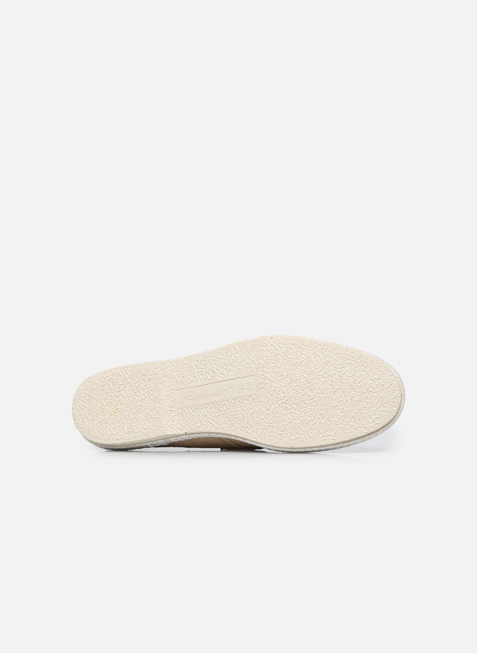 Espadrilles Mocassin heren beige Rivieras Espadrilles Mocassin heren beige Light