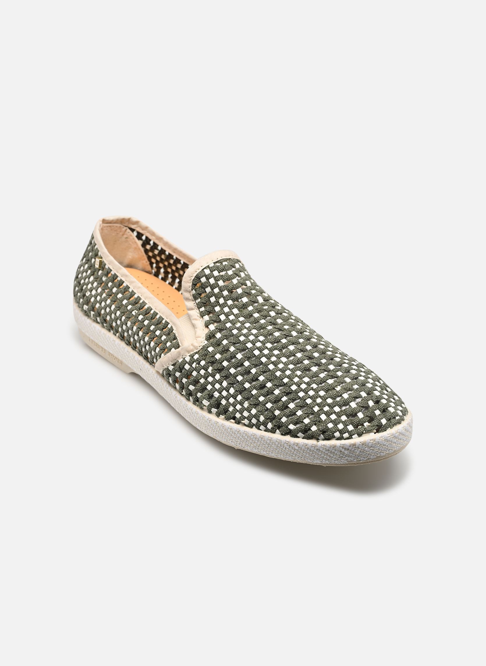 Espadrilles Roma homme vert Rivieras Espadrilles Roma homme vert Kaki