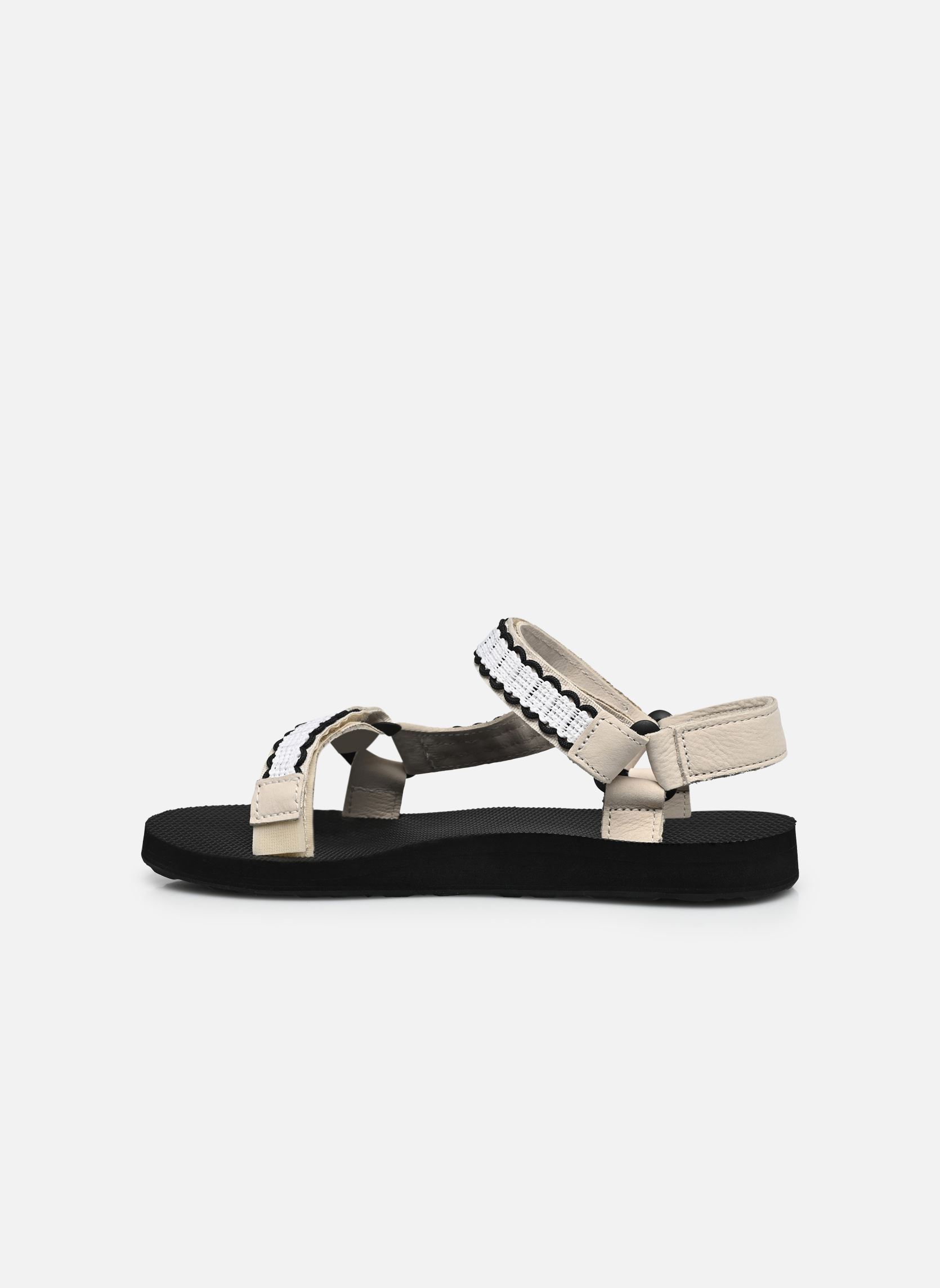 Flache Sandalen Original Universal Cordcraft damen beige Teva Flache Sandalen Original Universal Cordcraft damen beige Birch/ Black
