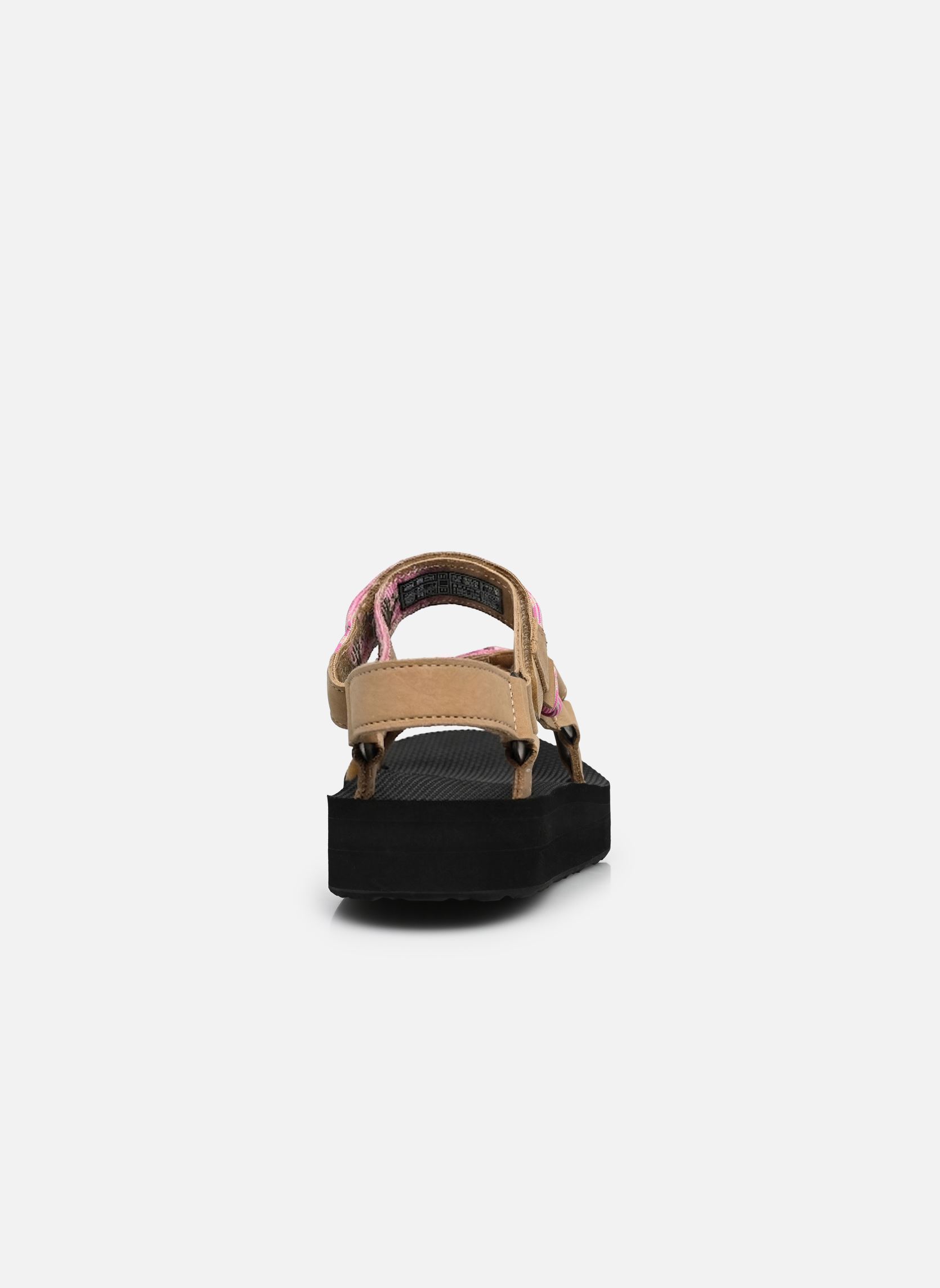 Platte sandalen Midform Universal Crafted dames beige Teva Platte sandalen Midform Universal Crafted dames beige Tan