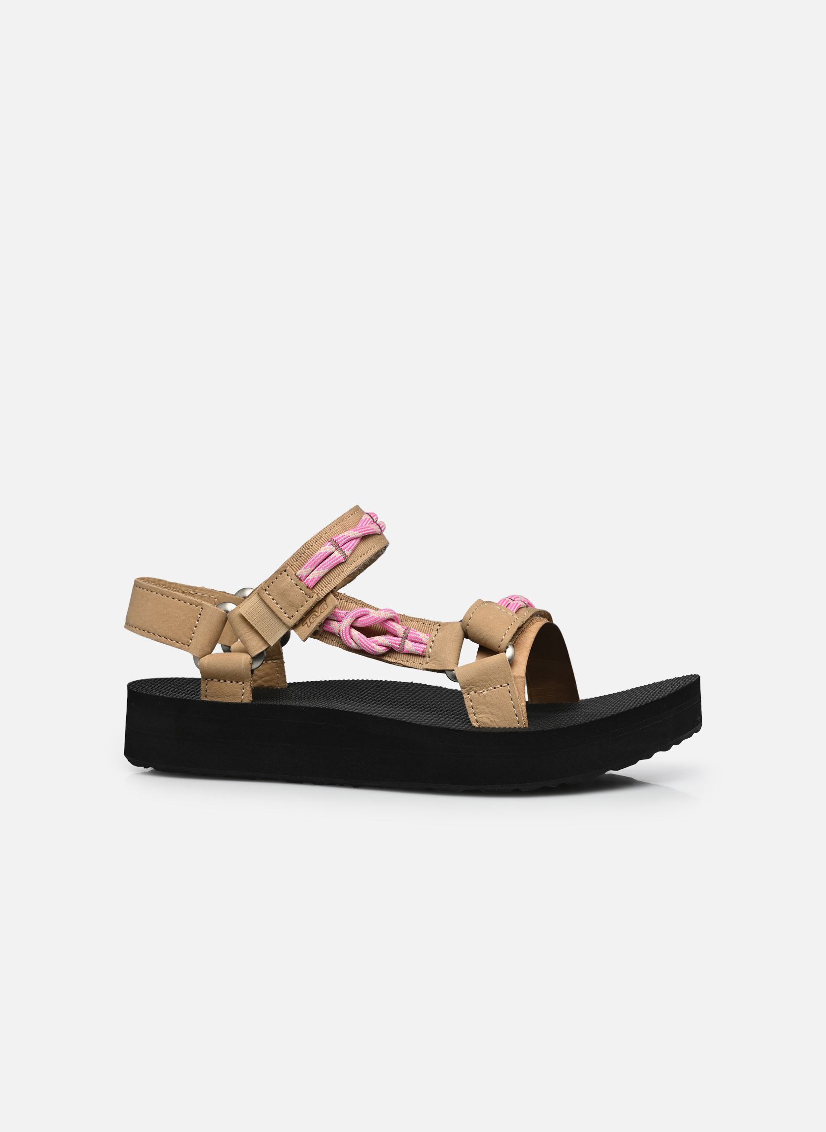 Platte sandalen Midform Universal Crafted dames beige Teva Platte sandalen Midform Universal Crafted dames beige Tan