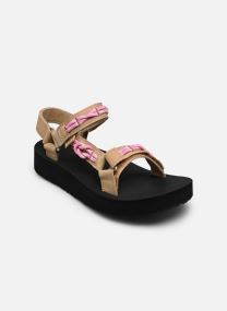 Platte sandalen Midform Universal Crafted dames beige Teva Platte sandalen Midform Universal Crafted dames beige Tan