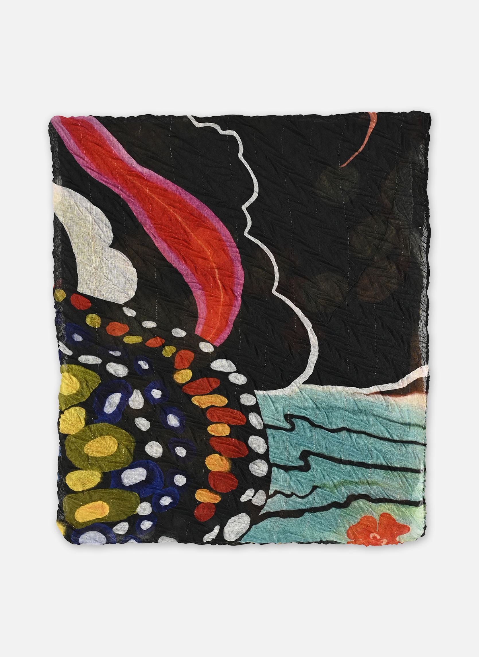 Foulards Fou Opart Lacroix femme multicolore Desigual Foulards Fou Opart Lacroix femme multicolore Noir