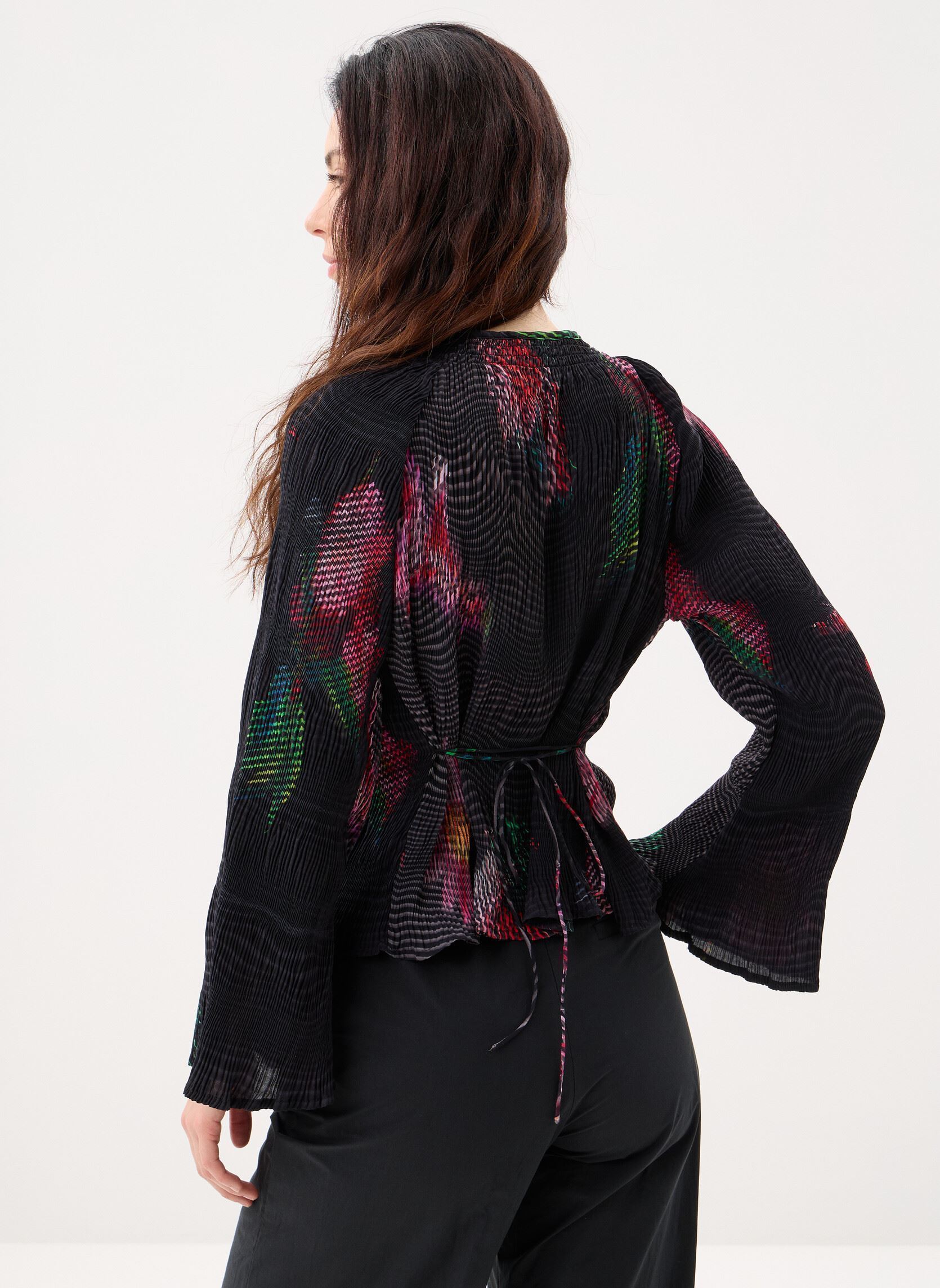 Blouses Blus Roce femme bleu Desigual Blouses Blus Roce femme bleu Noir