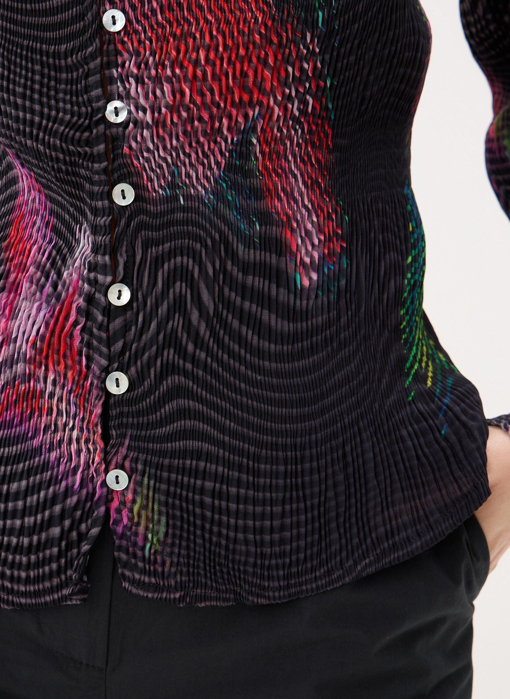 Blouses Blus Roce femme bleu Desigual Blouses Blus Roce femme bleu Noir