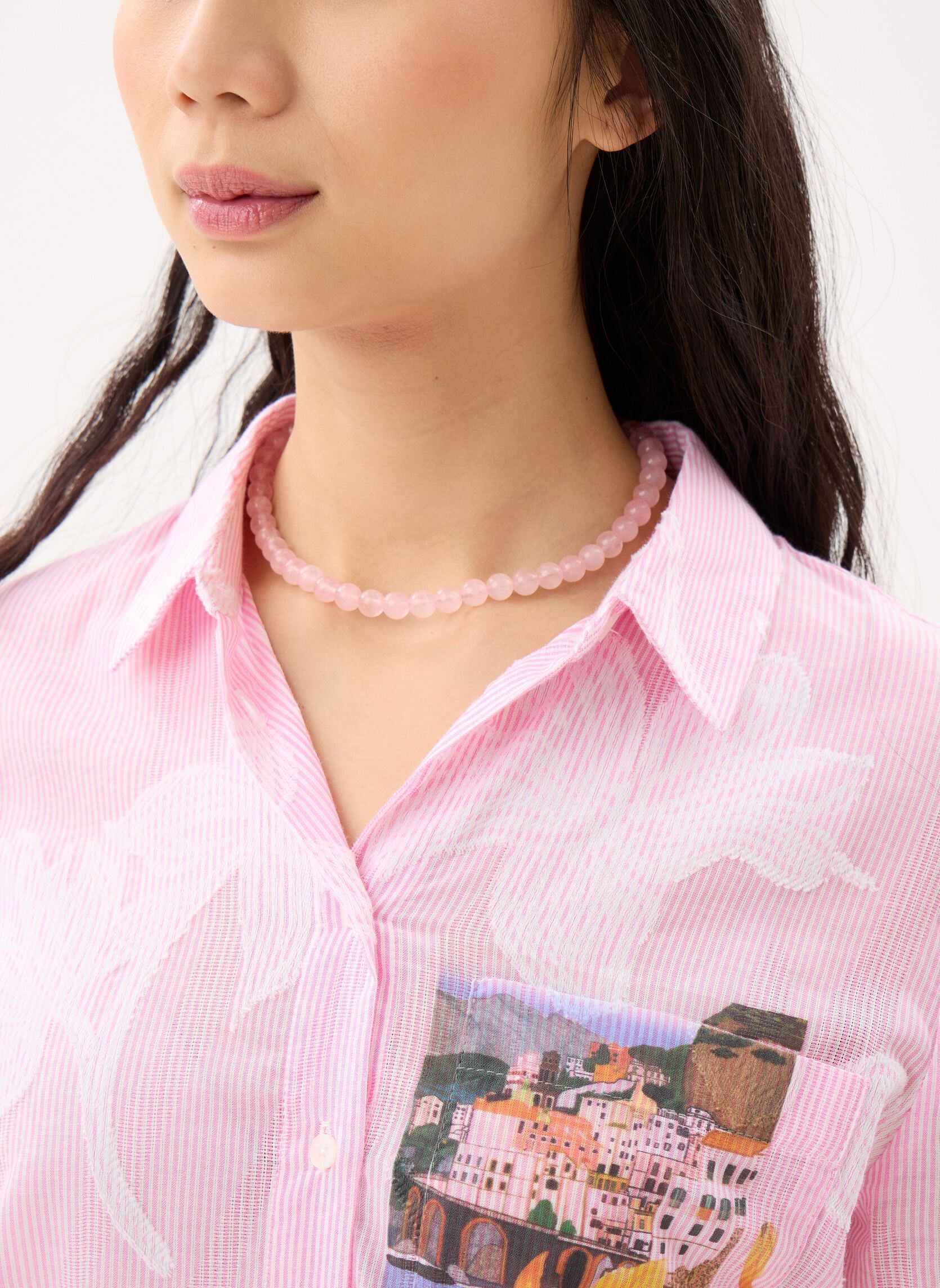 Chemises manches longues Cam Pinkjac femme rose Desigual Chemises manches longues Cam Pinkjac femme rose Rouge