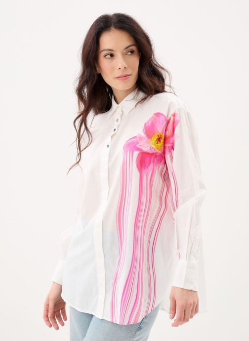 Desigual Chemises manches longues Cam Gloss femme blanc