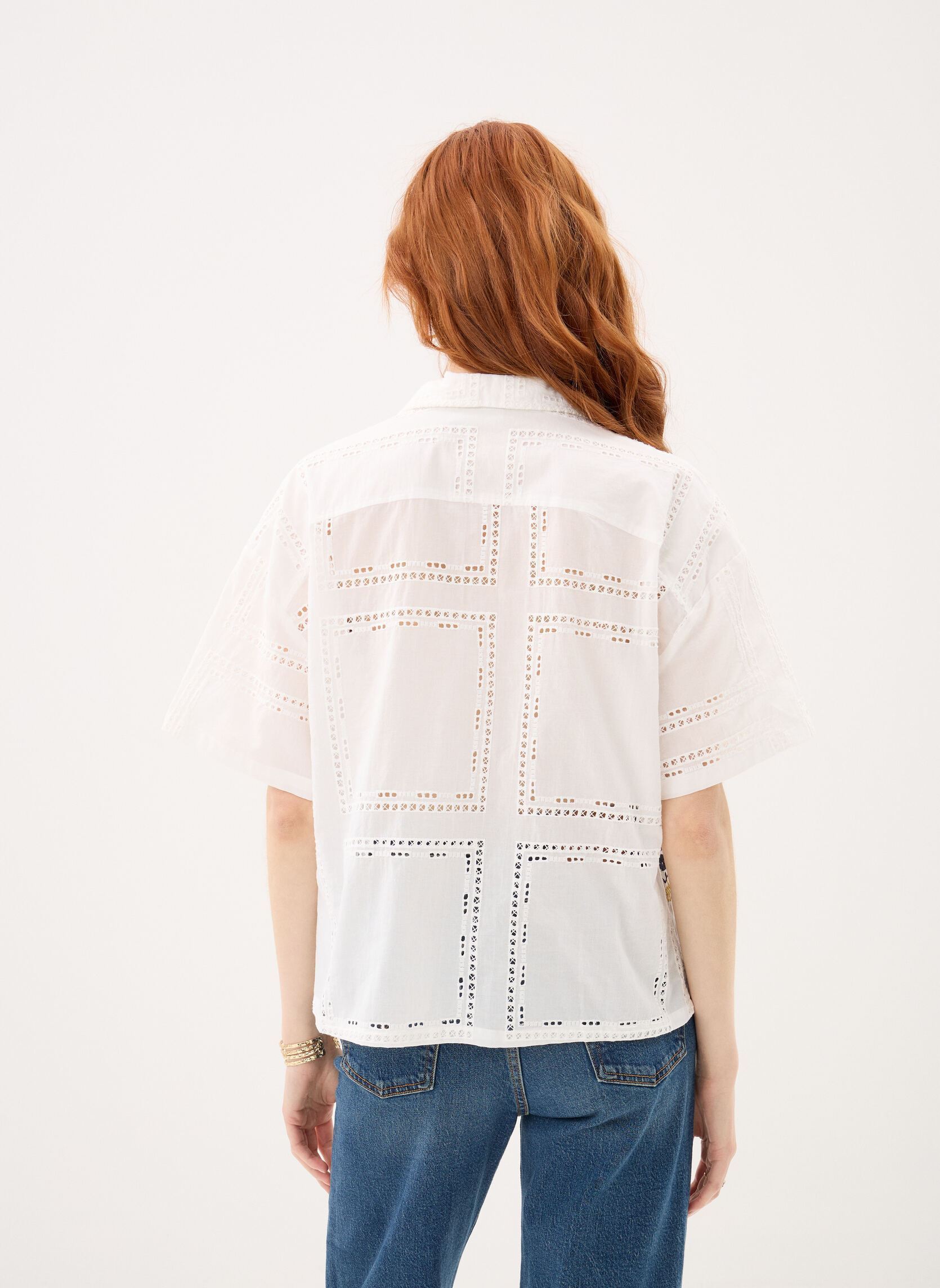 Hemden Cam Martin damen weiß Desigual Hemden Cam Martin damen weiß Blanc
