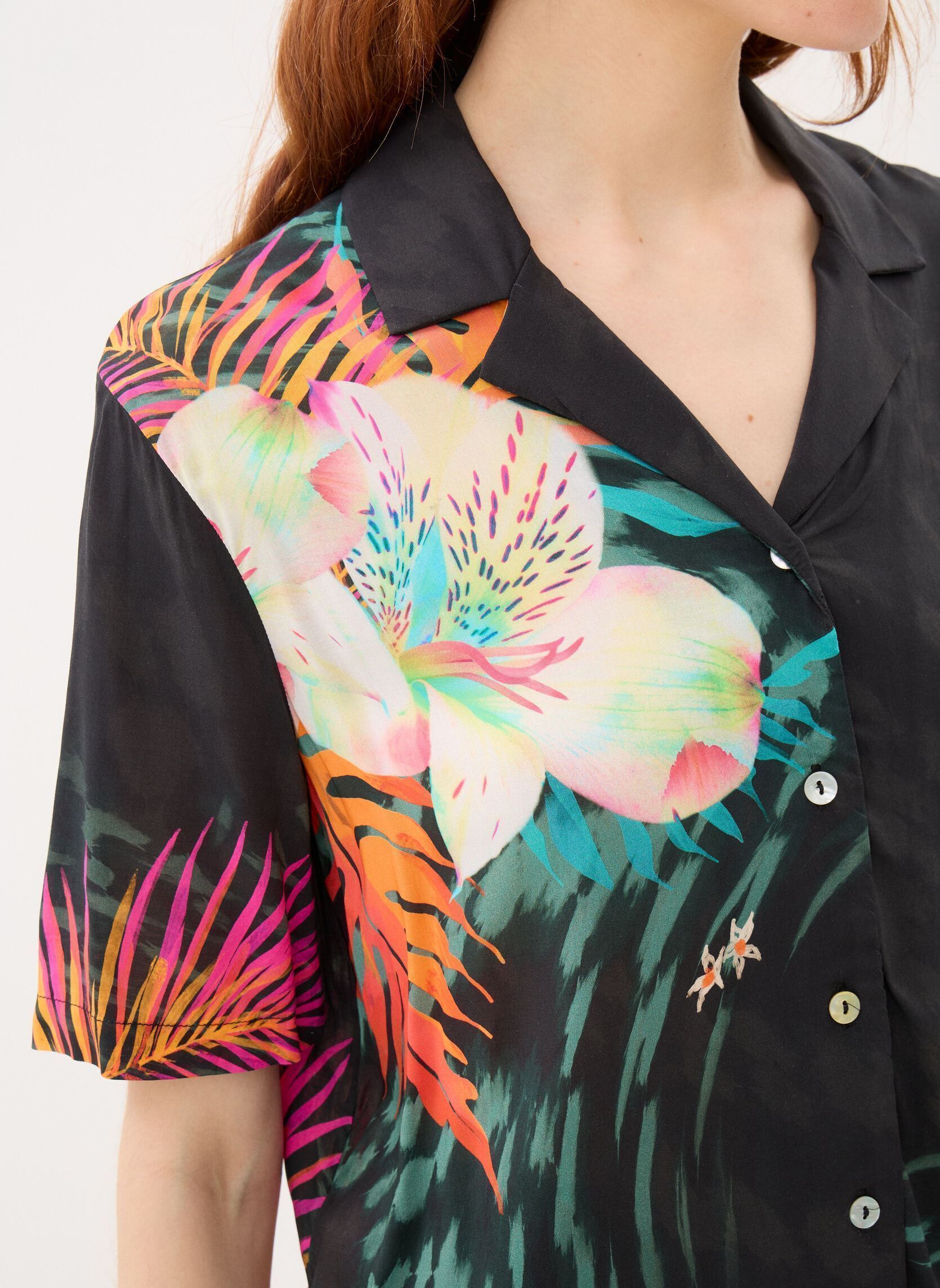 Blouses Cam Swim-Daikiri femme noir Desigual Blouses Cam Swim-Daikiri femme noir Noir