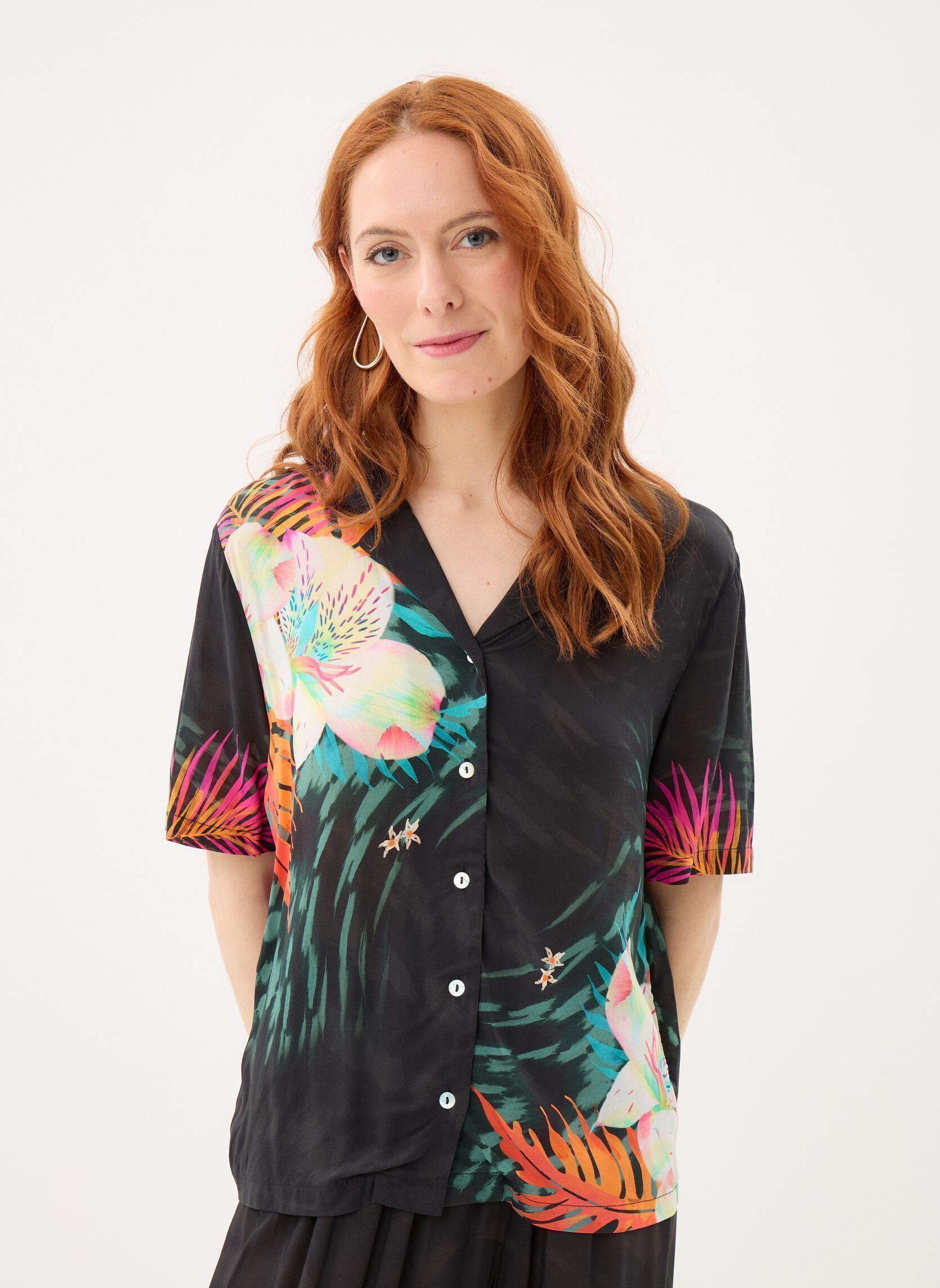 Blouses Cam Swim-Daikiri femme noir Desigual Blouses Cam Swim-Daikiri femme noir Noir