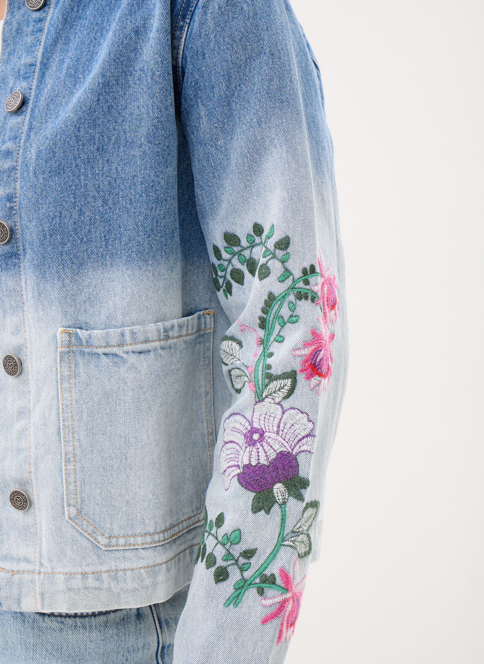 Jassen Chaq Dakota dames blauw Desigual Jassen Chaq Dakota dames blauw Bleu