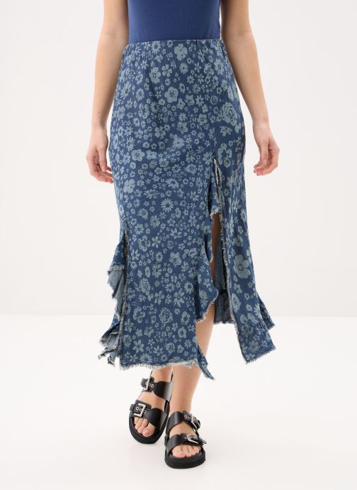 Desigual Lange rokken Fal Anem dames blauw