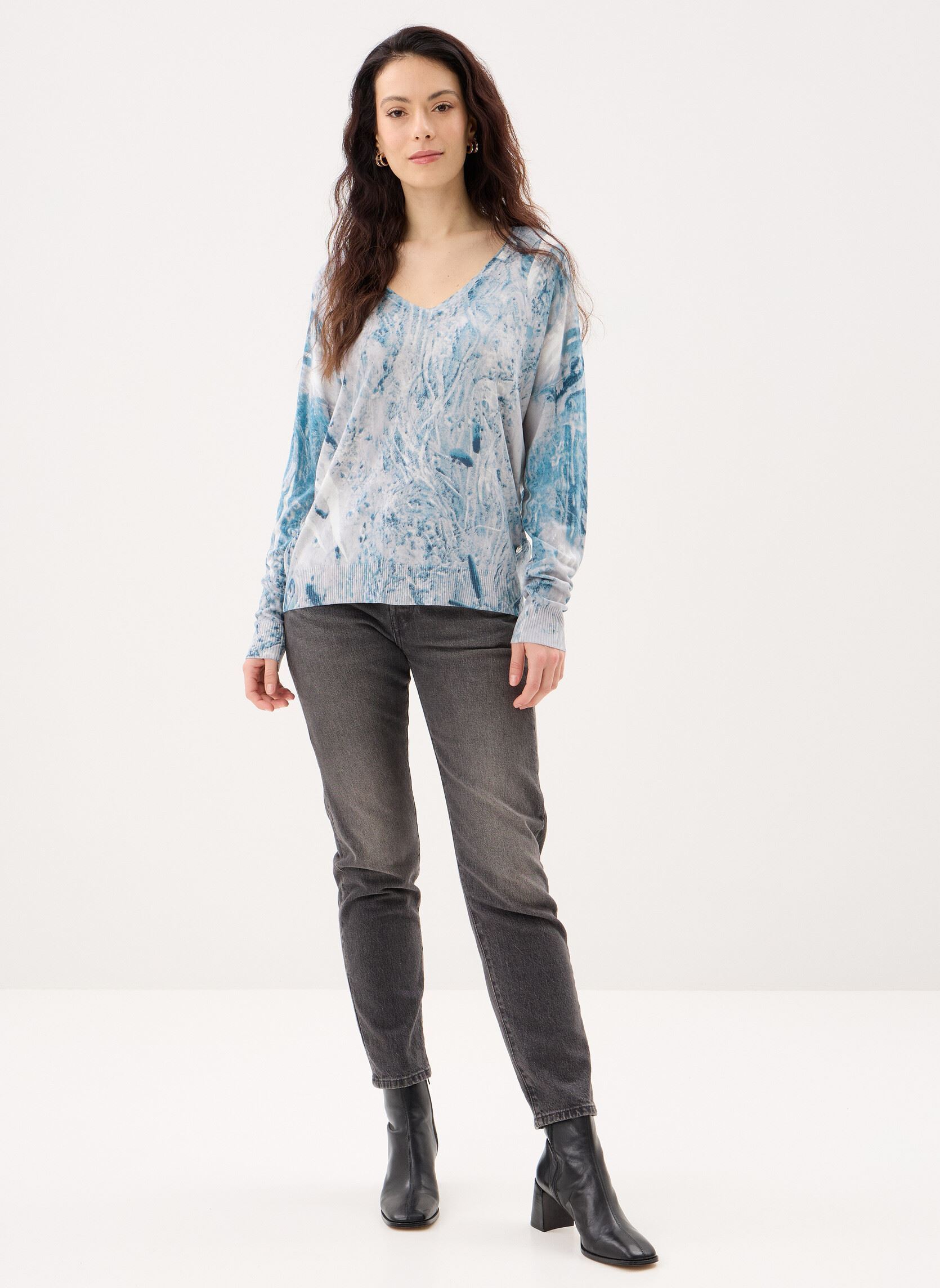 Pullover Jers Ottawa damen blau Desigual Pullover Jers Ottawa damen blau Bleu