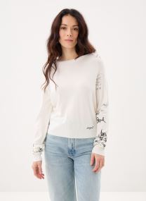 Pullover Jers Marquette damen weiß