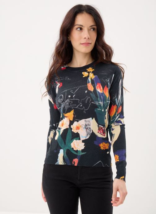 Desigual Pulls Jers Nantes Lacroix femme noir