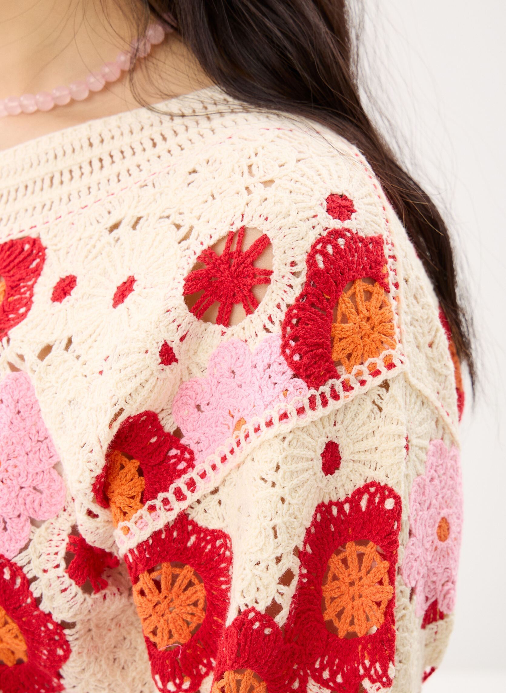 Pulls Jers Noruega femme blanc Desigual Pulls Jers Noruega femme blanc Blanc