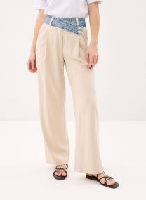 Wijde broeken Pant Isis dames beige