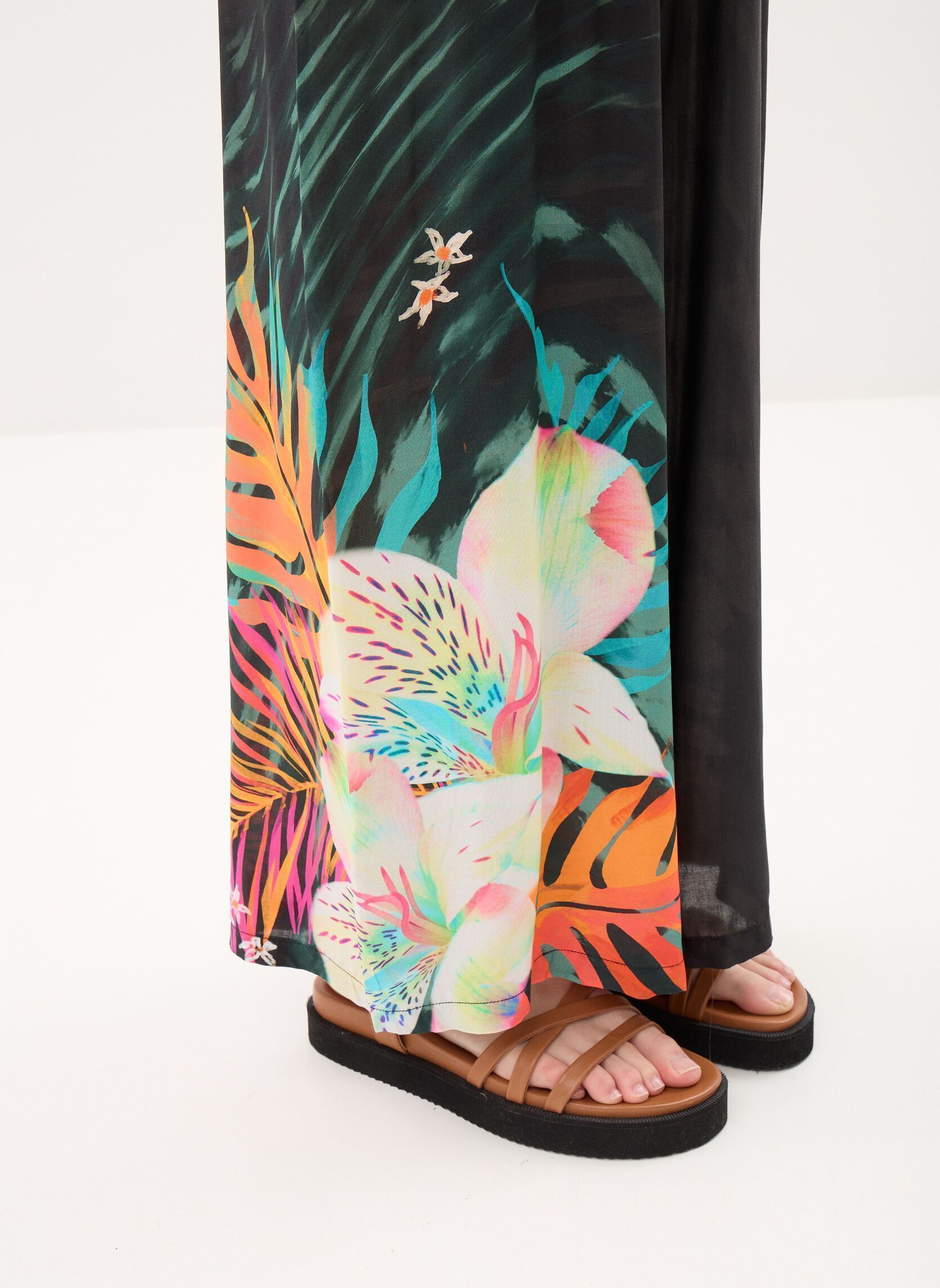 Weite Hosen Pant Swim-Daikiri damen schwarz Desigual Weite Hosen Pant Swim-Daikiri damen schwarz Noir