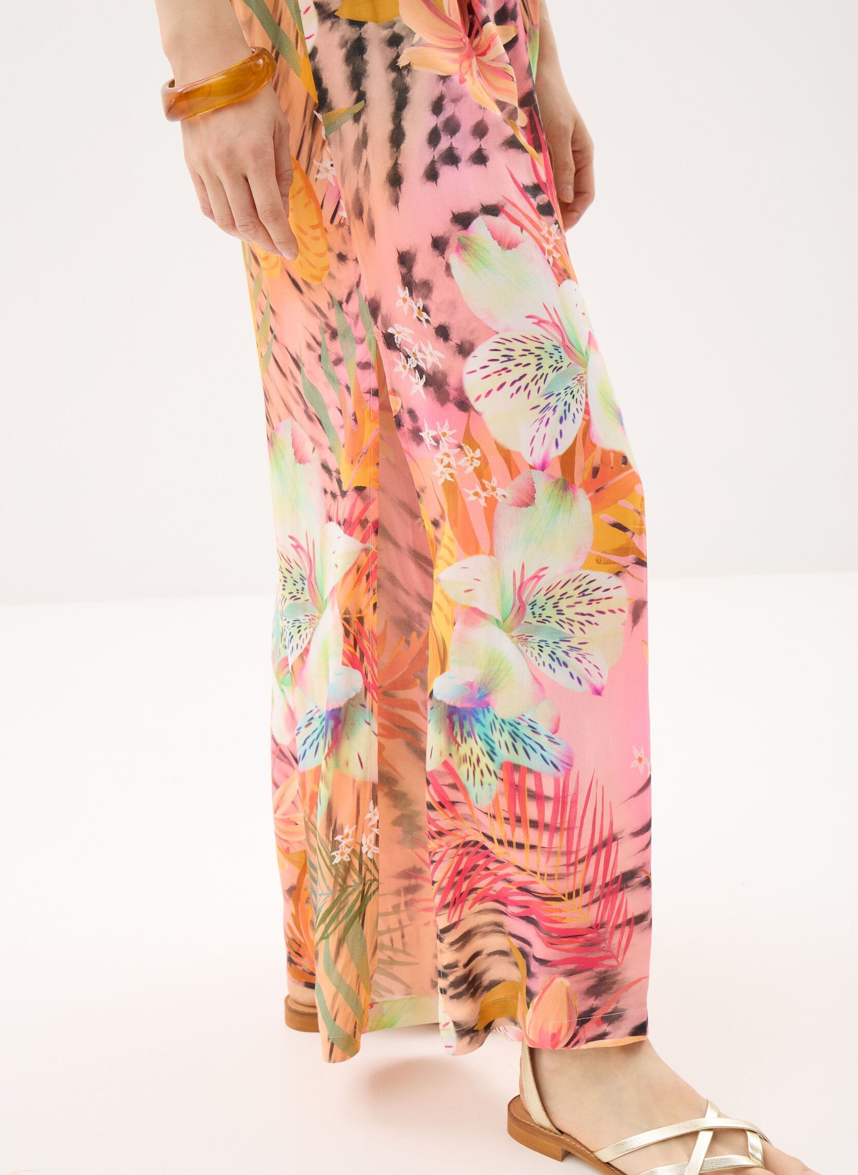 Rechte broeken Pant Swim-Nasau dames meerkleurig Desigual Rechte broeken Pant Swim-Nasau dames meerkleurig Rouge