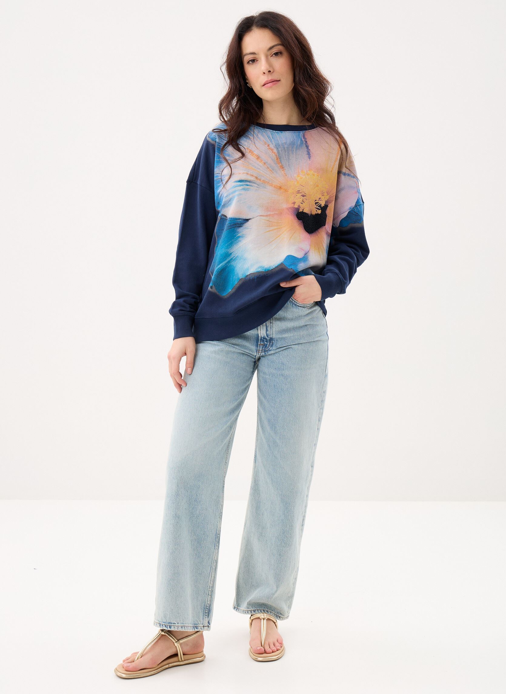 Sweater Sweat Mia dames zwart Desigual Sweater Sweat Mia dames zwart Rouge