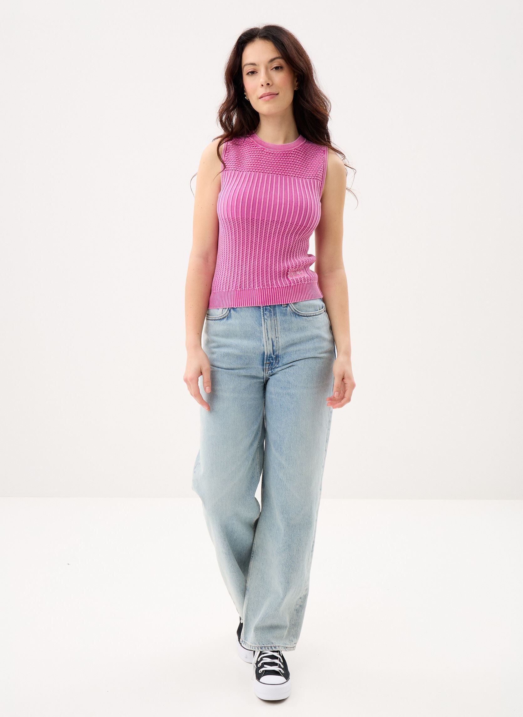 Tops Ts Roma femme rose Desigual Tops Ts Roma femme rose Rouge