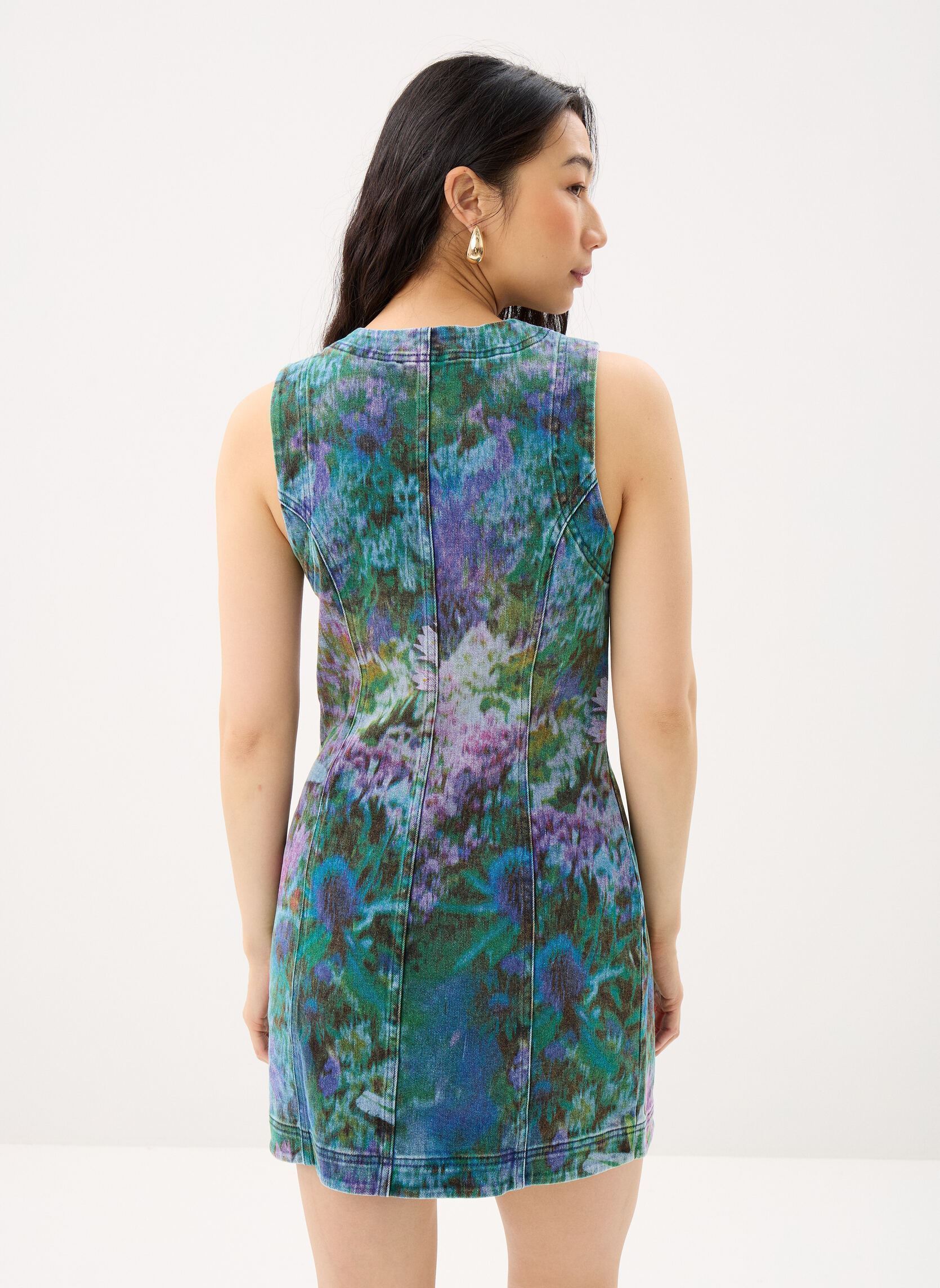 Robes Vest Columbus femme bleu Desigual Robes Vest Columbus femme bleu Bleu
