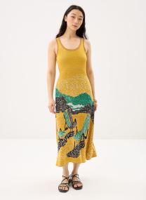 Jurken Vest Tulum dames geel Desigual Jurken Vest Tulum dames geel Jaune