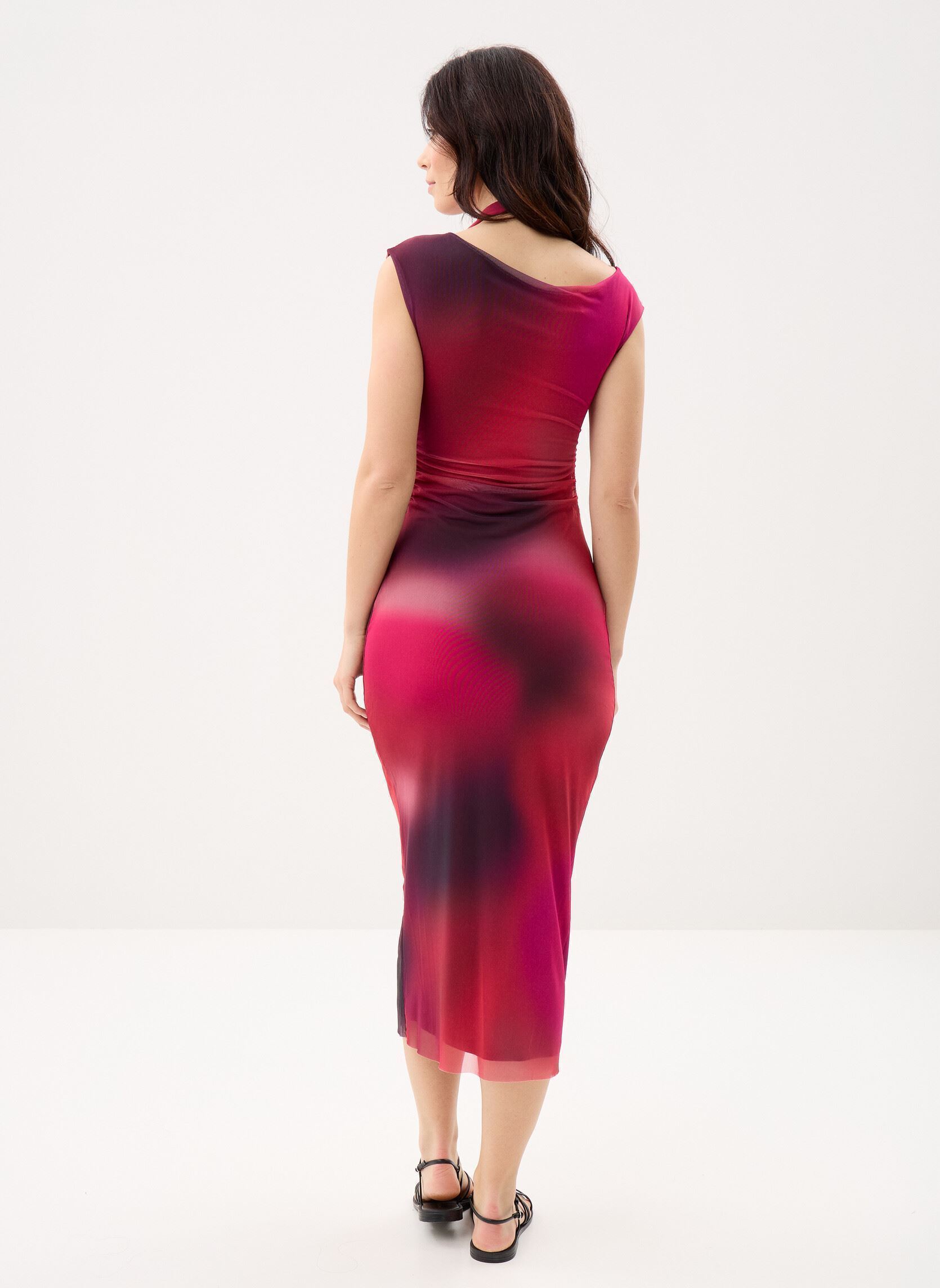 Jurken Vest Maine dames roze Desigual Jurken Vest Maine dames roze Rouge