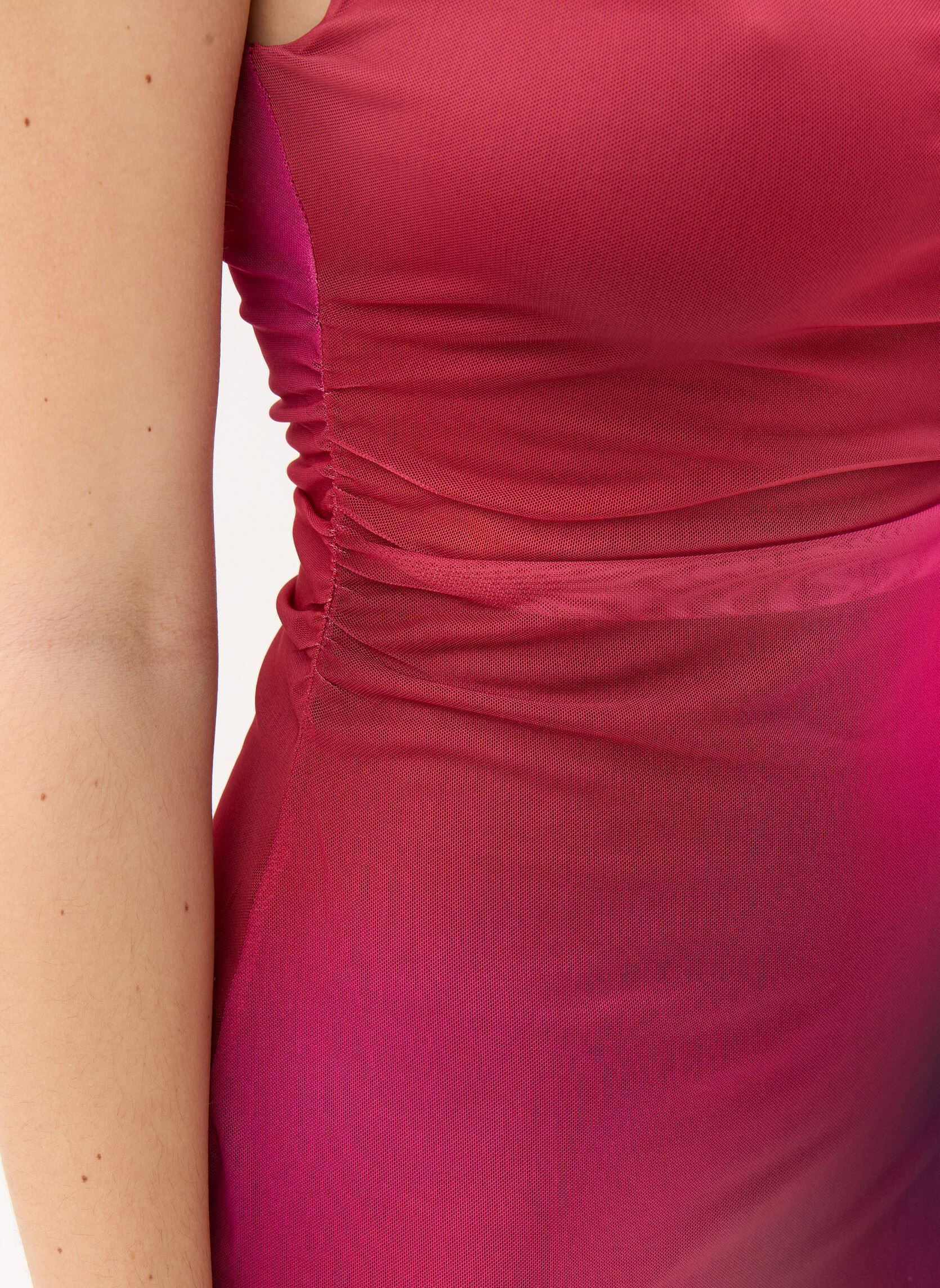 Jurken Vest Maine dames roze Desigual Jurken Vest Maine dames roze Rouge
