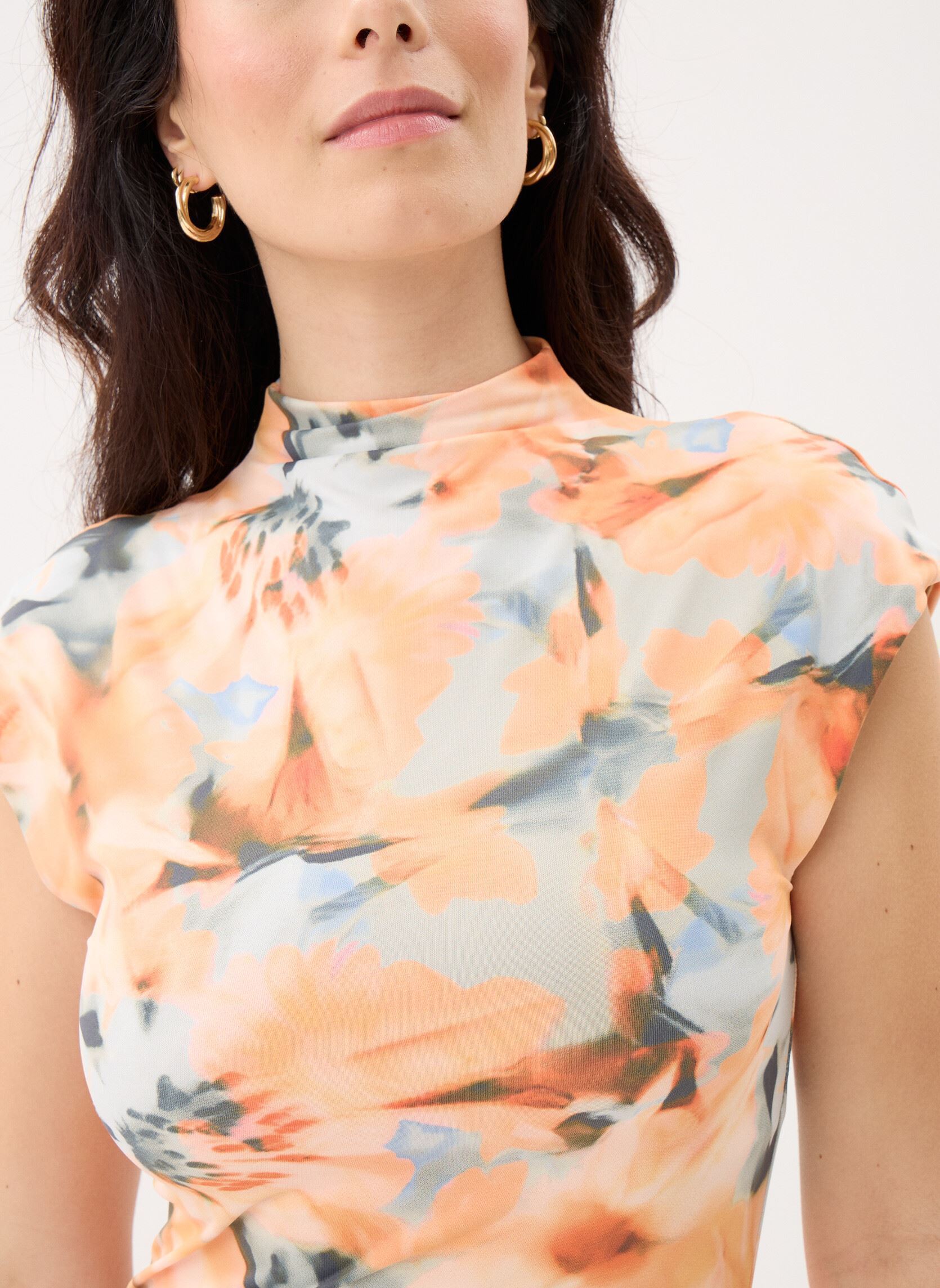 Jurken Vest Martha dames oranje Desigual Jurken Vest Martha dames oranje Orange