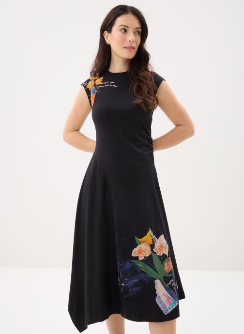 Desigual Jurken Vest Leyter dames zwart