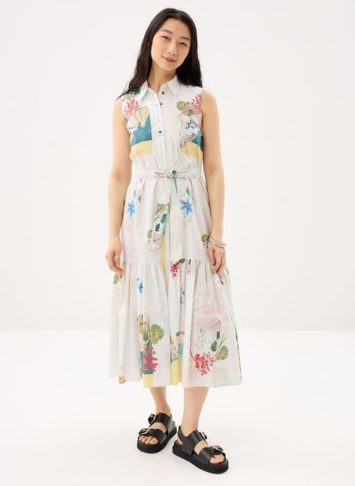Desigual Lange jurken Vest Colle dames meerkleurig