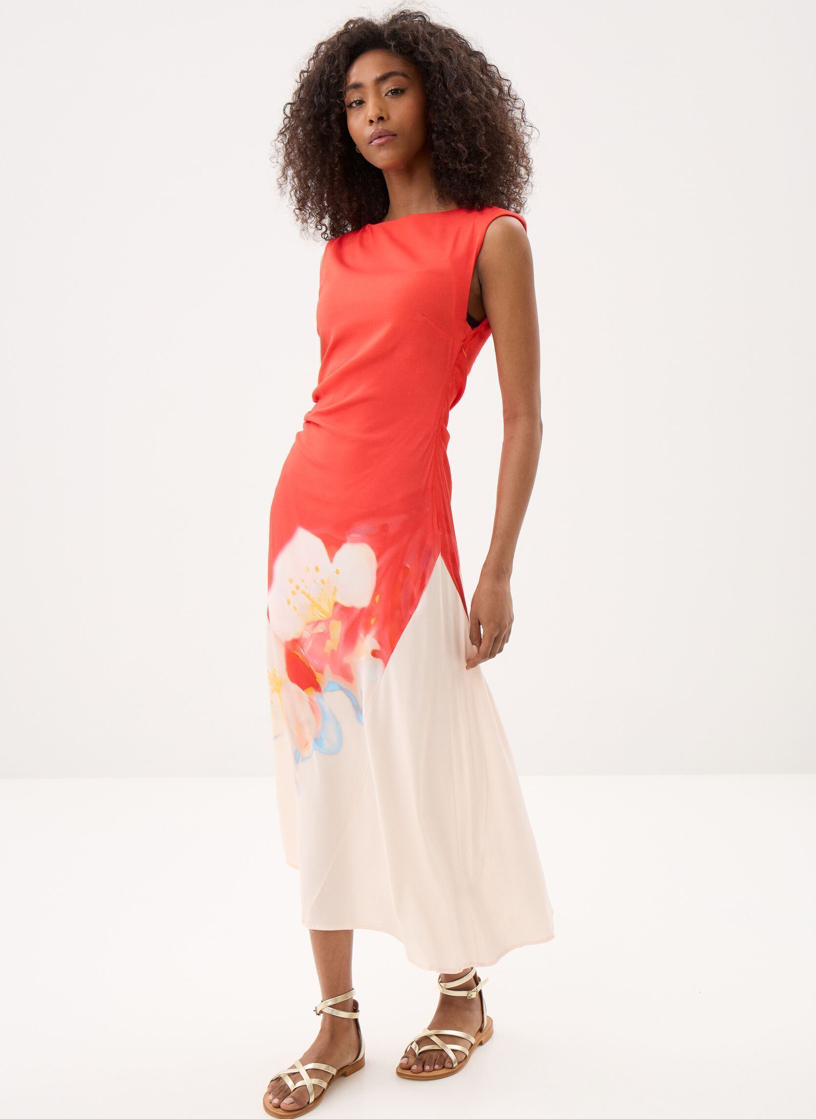 Kleider Vest Lida damen orange Desigual Kleider Vest Lida damen orange Orange