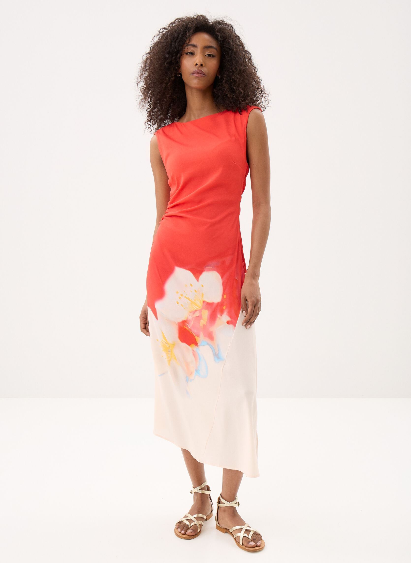 Kleider Vest Lida damen orange Desigual Kleider Vest Lida damen orange Orange