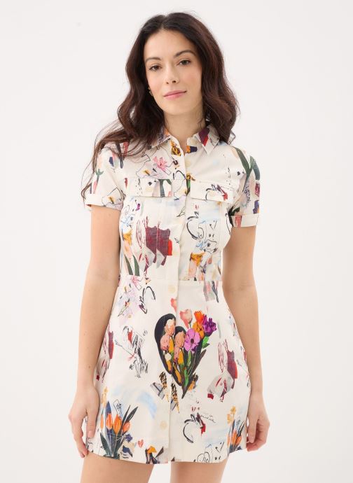 Desigual Jurken Vest Fini dames meerkleurig