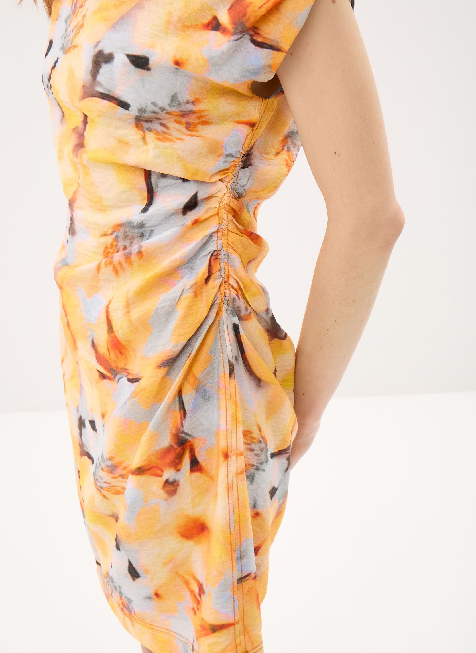 Robes Vest Sol femme multicolore Desigual Robes Vest Sol femme multicolore Orange