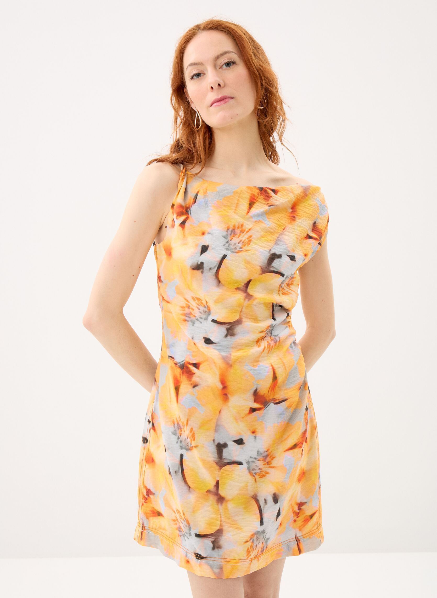 Robes Vest Sol femme multicolore Desigual Robes Vest Sol femme multicolore Orange