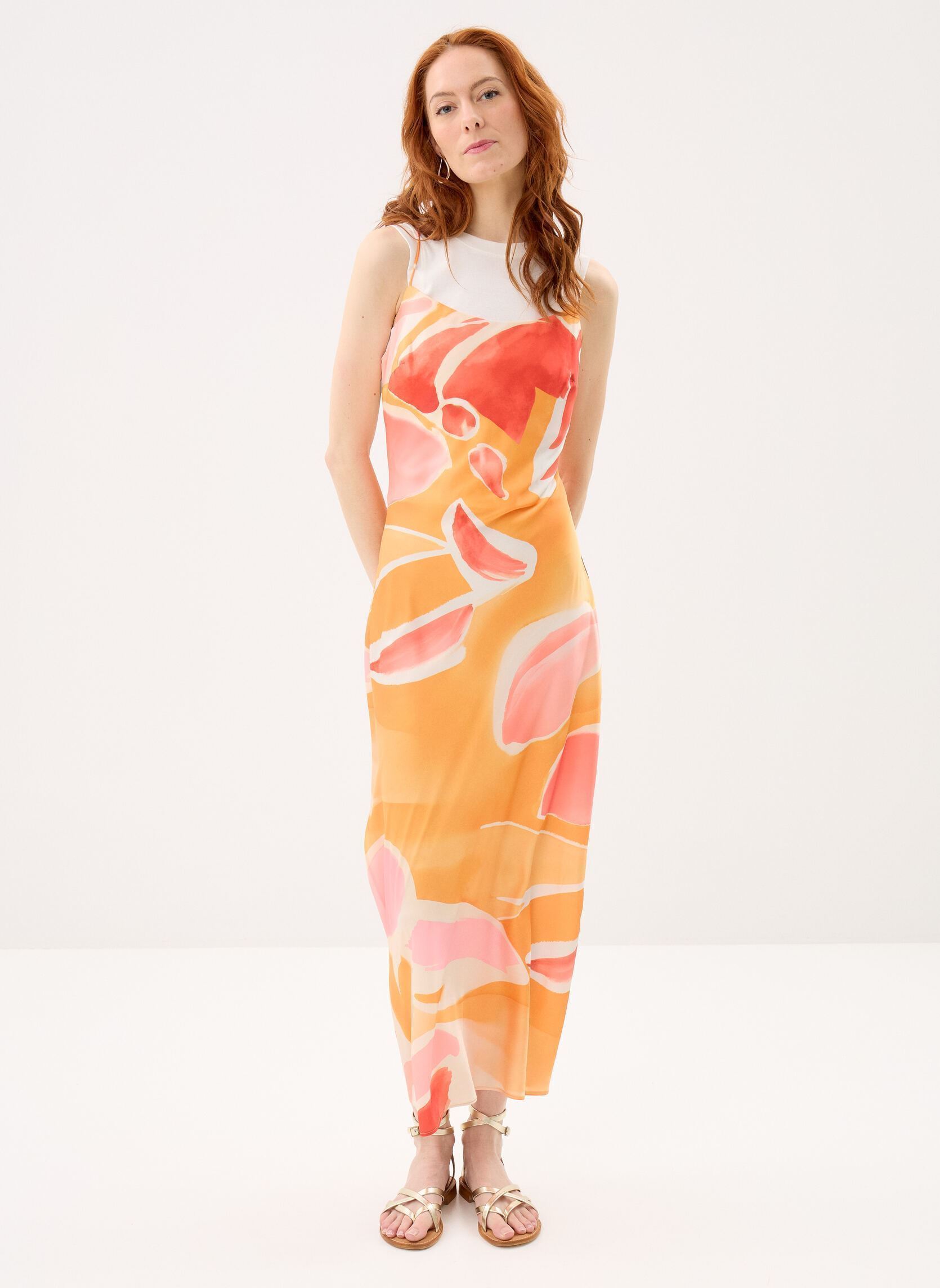 Kleider Vest Wave damen orange Desigual Kleider Vest Wave damen orange Orange