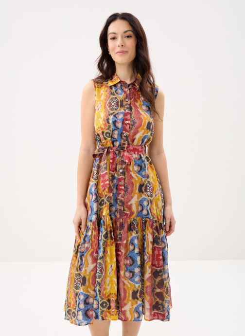 Desigual Lange jurken Vest Bugs Lacroix dames meerkleurig