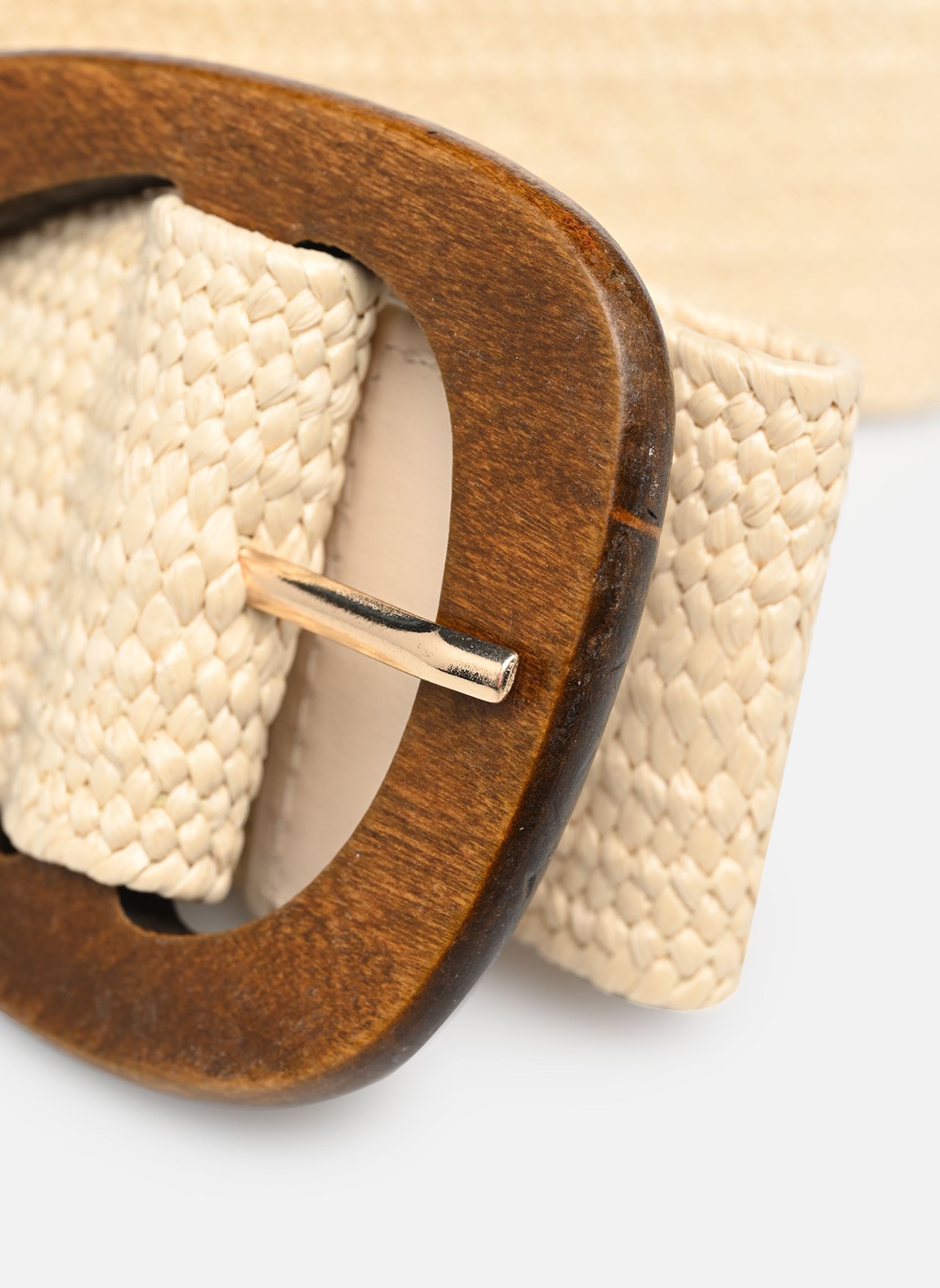 Ceintures FL-AC-FERMER femme beige La Fée Maraboutée Ceintures FL-AC-FERMER femme beige Ecru