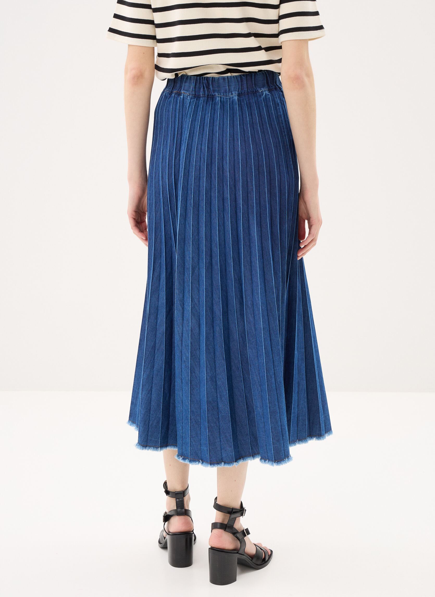 Faldas largas FJ-JU-DONUT-D mujer azul La Fée Maraboutée Faldas largas FJ-JU-DONUT-D mujer azul Medium