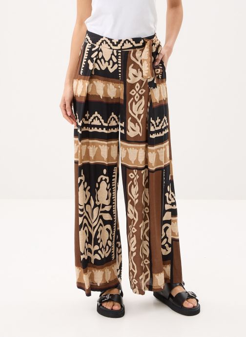 La Fée Maraboutée Pantalons larges FL-PA-SIMBA-A femme multicolore