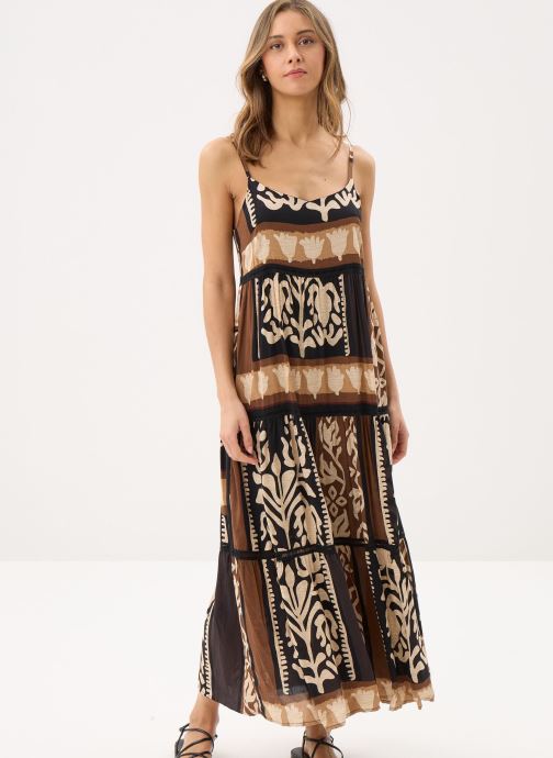 La Fée Maraboutée Robes longues FL-RO-BASILIA-A femme multicolore