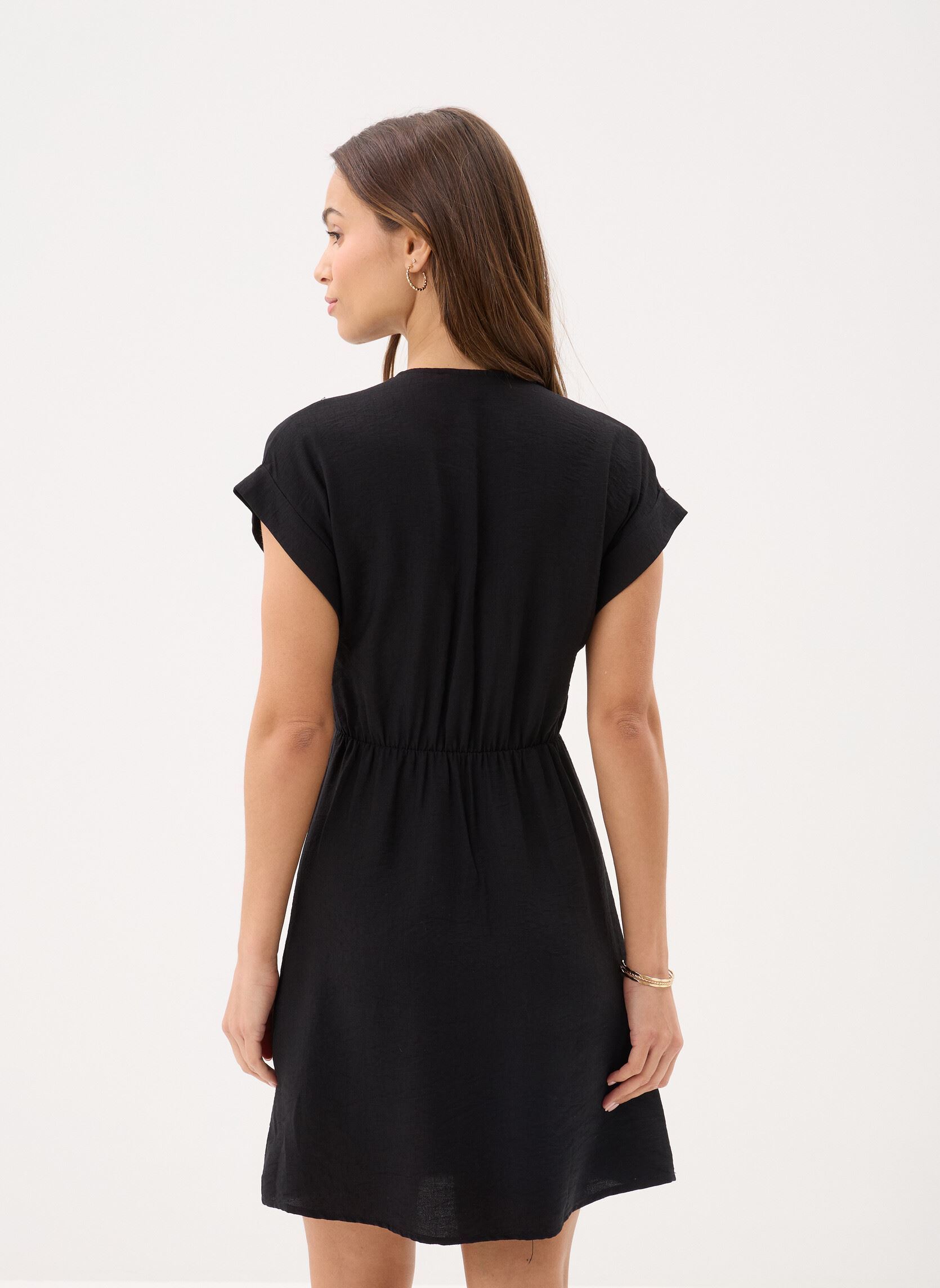Robes FL-RO-FINE-V femme noir La Fée Maraboutée Robes FL-RO-FINE-V femme noir NOIR