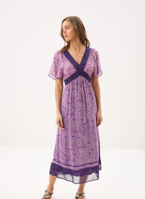 La Fée Maraboutée Robes longues FL-RO-FLEURI-A femme multicolore