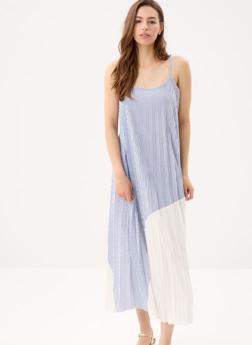 Robe chemise courte en milano noir - La Fée Maraboutée